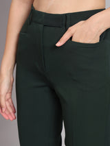 Regular Fit Comfort Trouser - Bottle Green