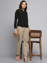 Women’s Poly Cotton Pants - Bamboo Beige