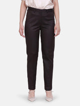 Chocolate Brown Poly Cotton Trouser